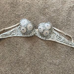 Rhinestone Bra